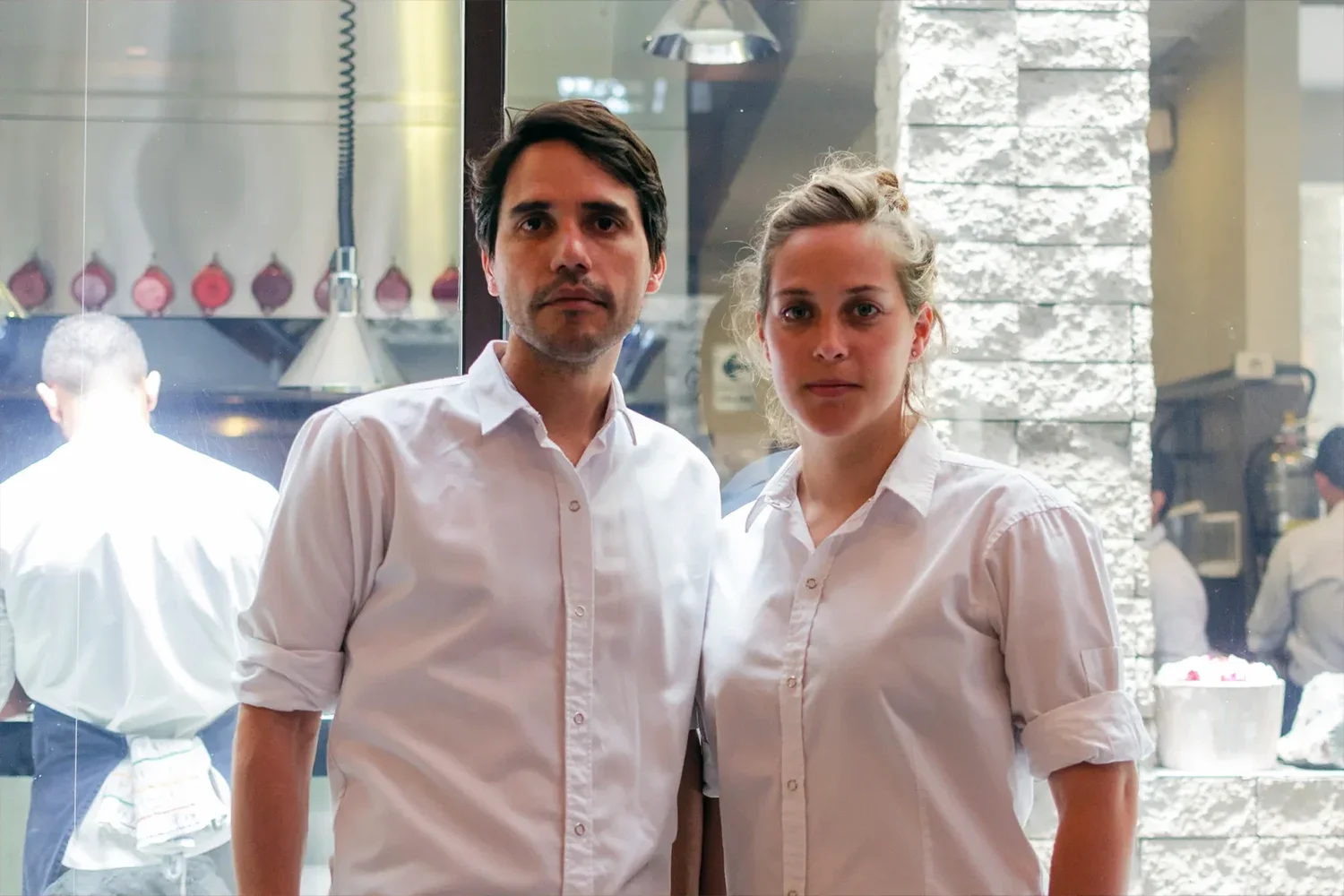 Pia Leòn and Virgilio Martínez, chefs at Lima's Central Restaurant, Peru.