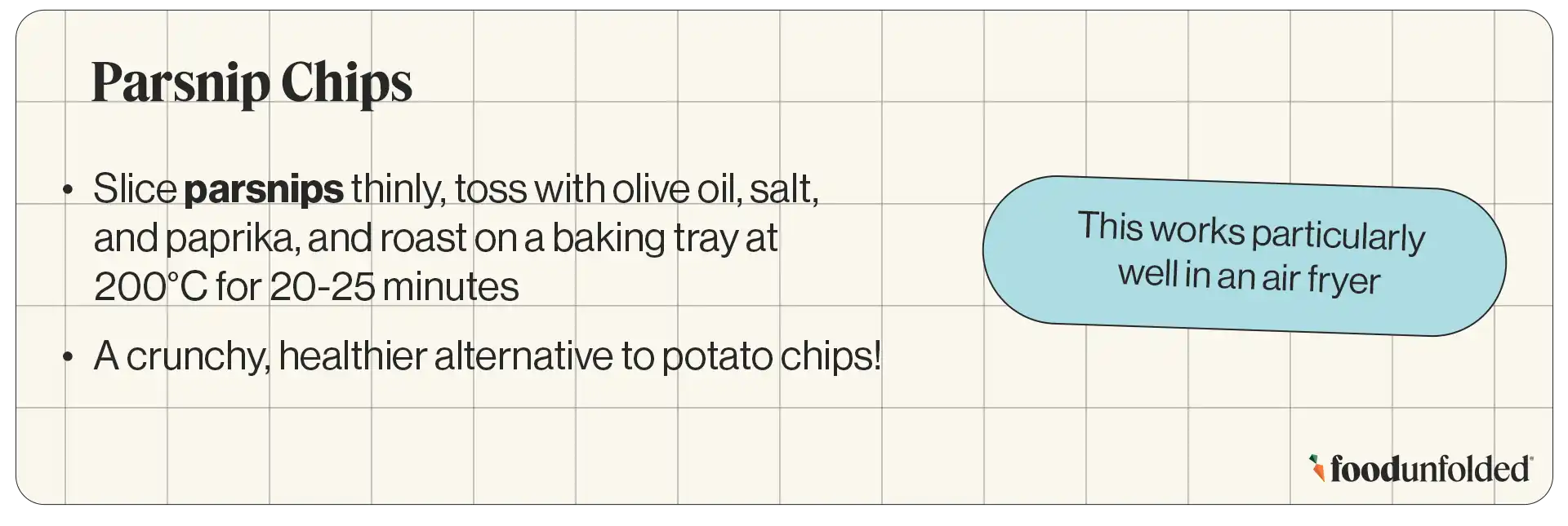 parsnip recipe